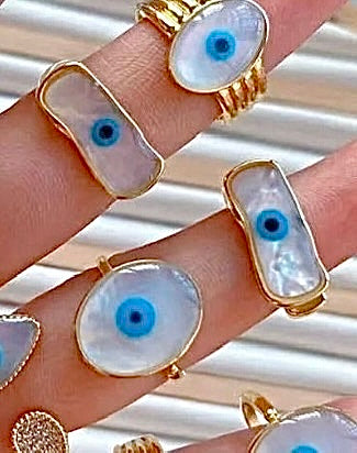 Evil Eye High Quality Rings