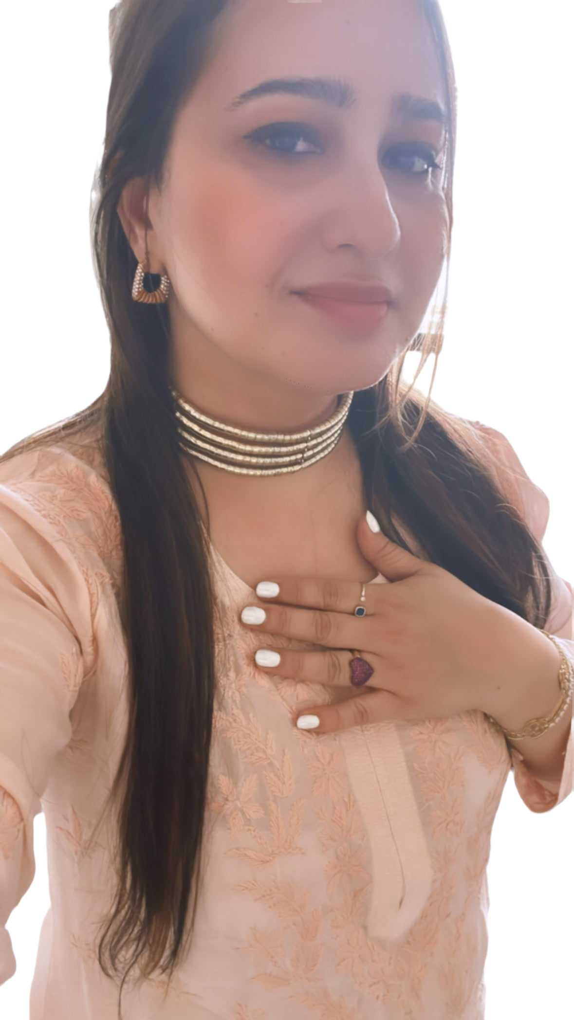 Sequin Choker Necklace