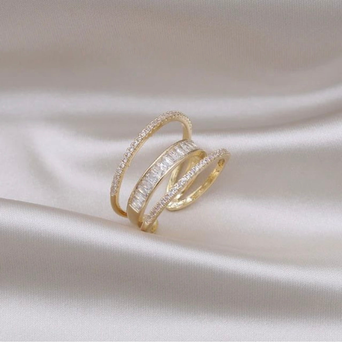 Satellite Ring-Gold