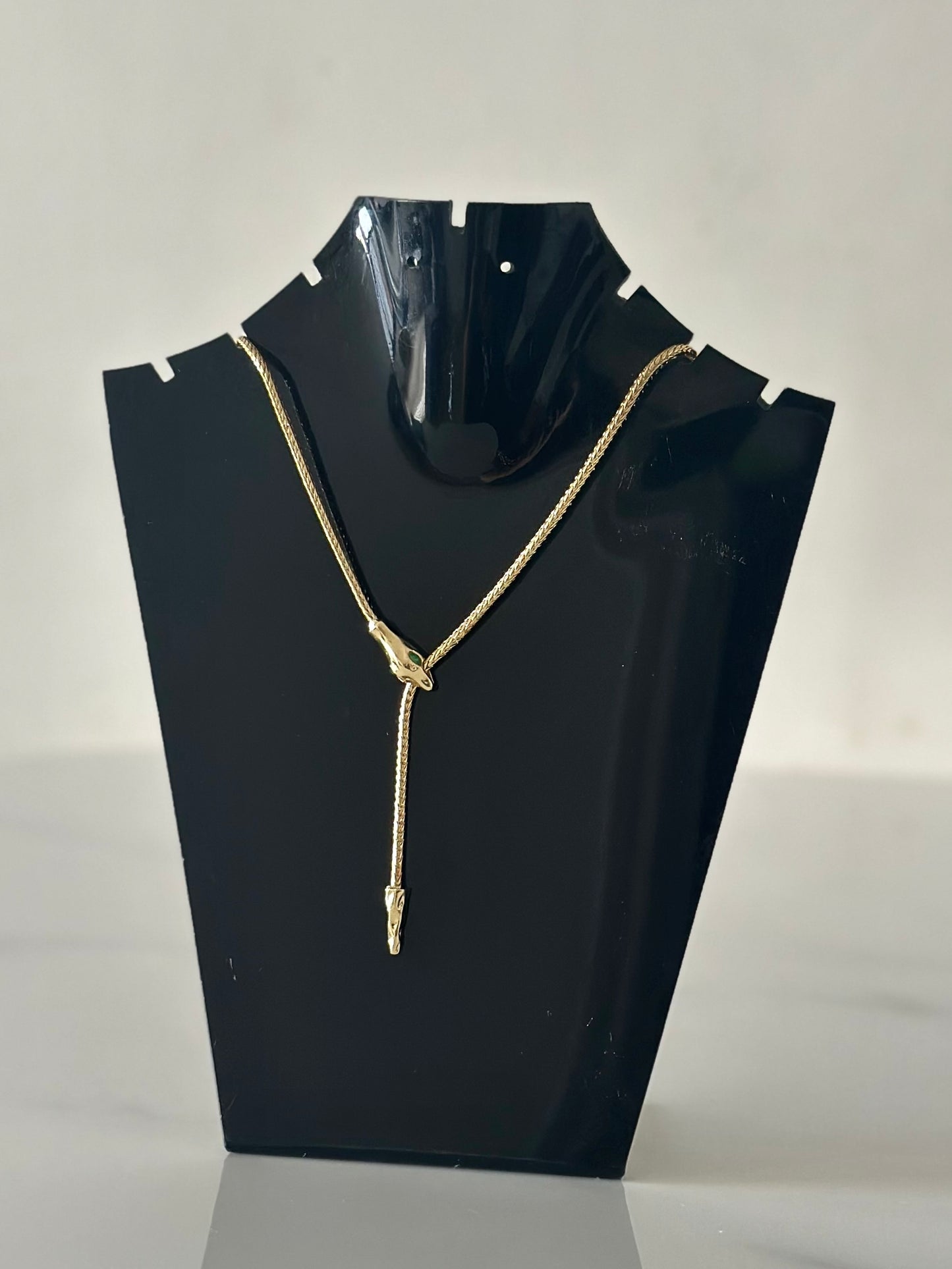 Sliding SS Snake Necklace