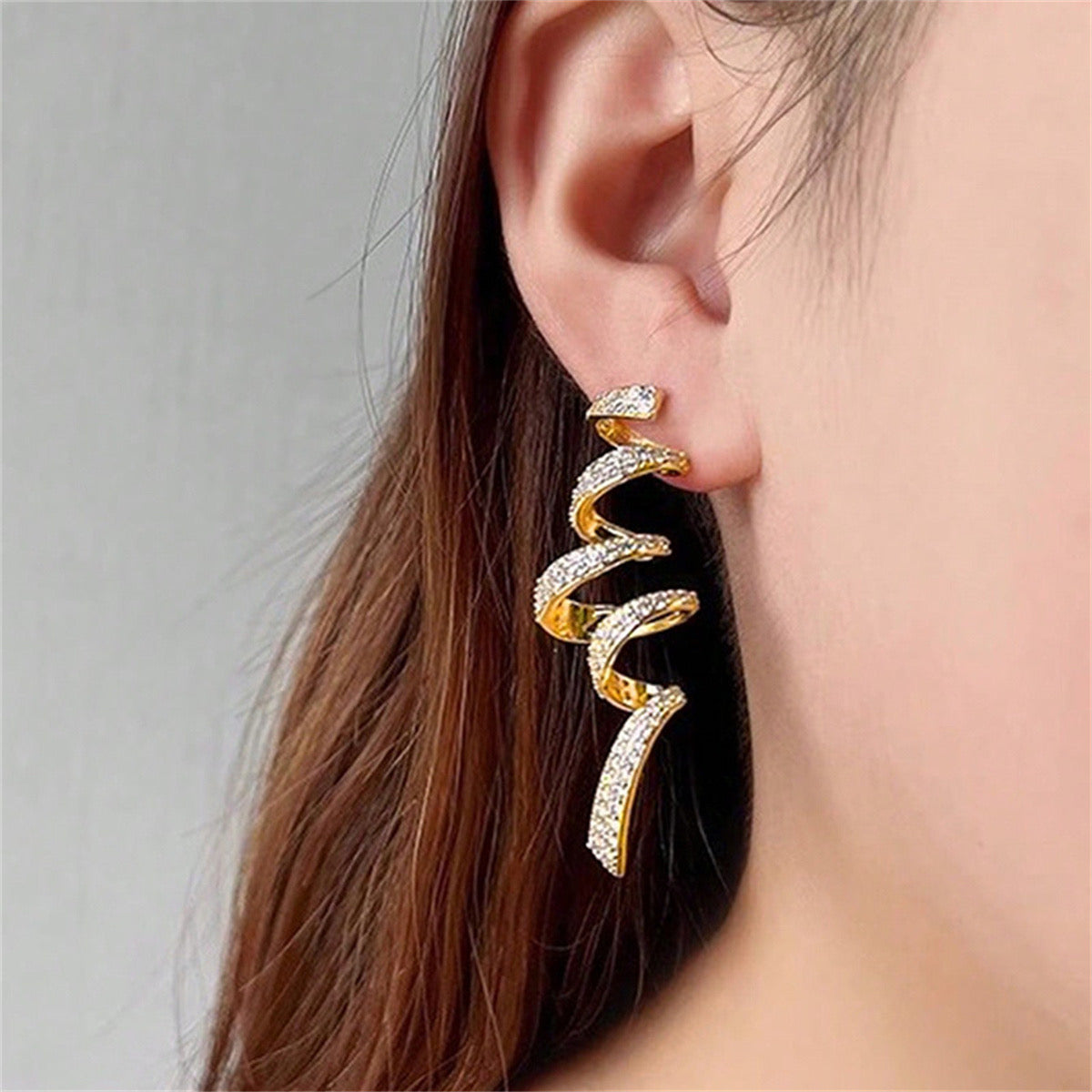 Viola Earrings-Gold &Silver