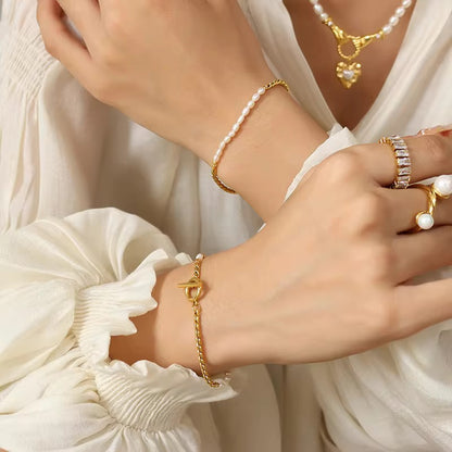 Pearl Swirl Bracelet