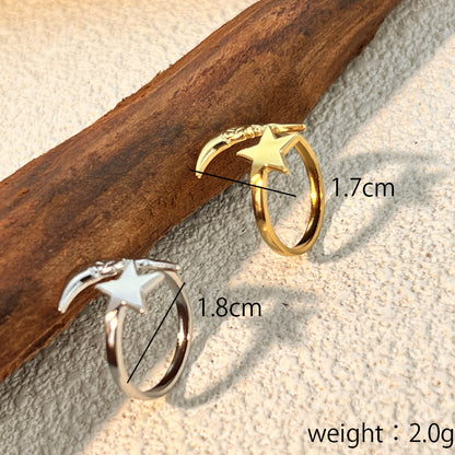 Moon Star SS Ring