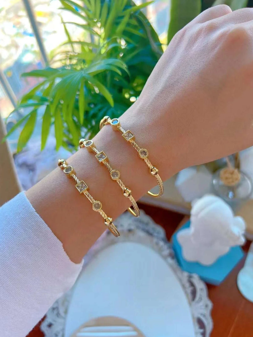 Uncut Adjustable Kada- Gold