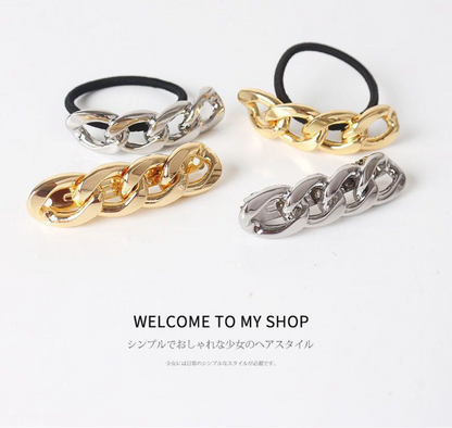 SS Silver Hair Ties