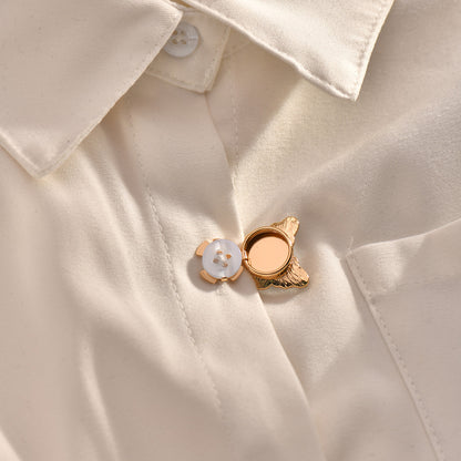 Trendy Shirt Button Cover Clips-3 Designs