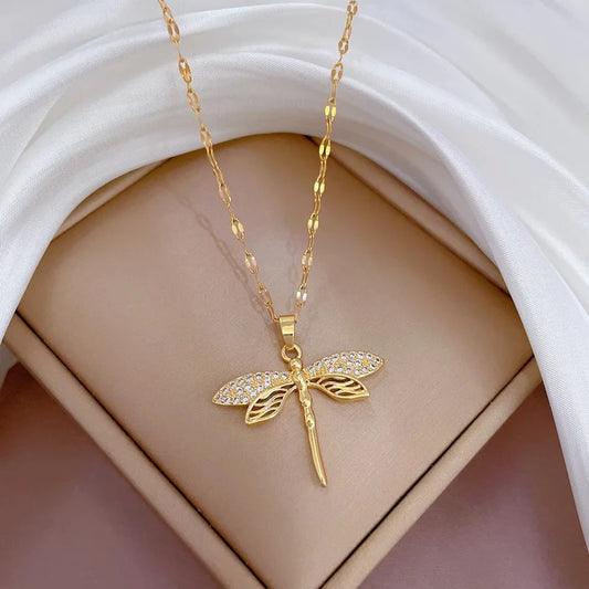 Dragonfly Necklace-3 Types