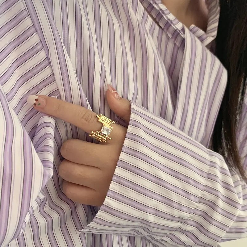 Classic Melting Ring - Gold