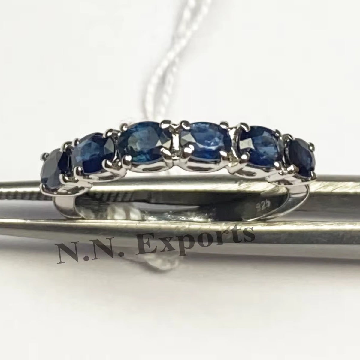 Royal Blue Infinity Band Ring