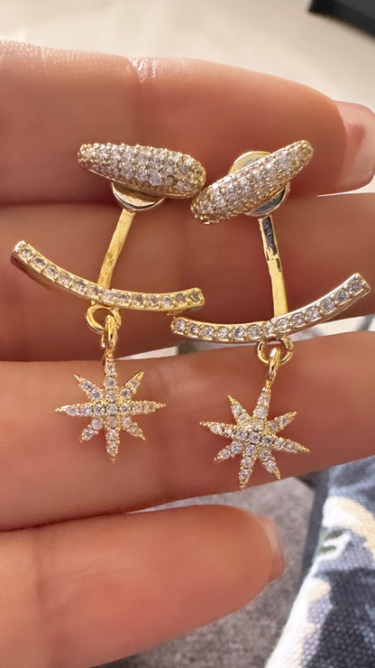 Floating Star F&B Bali Earrings