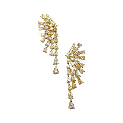 Piranha Diamond Earrings