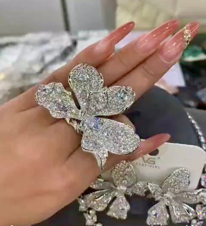 Ultimate Diamond Orchid Ring