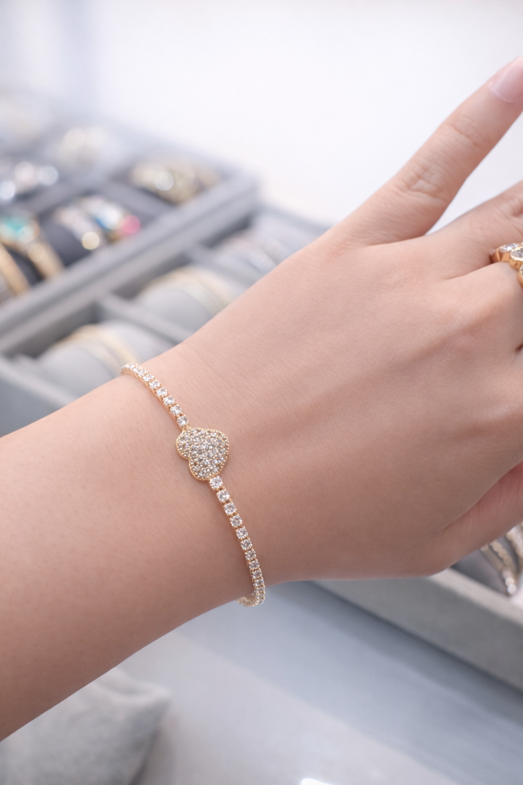 Fancy Tennis Luxe Bracelets-6 Options