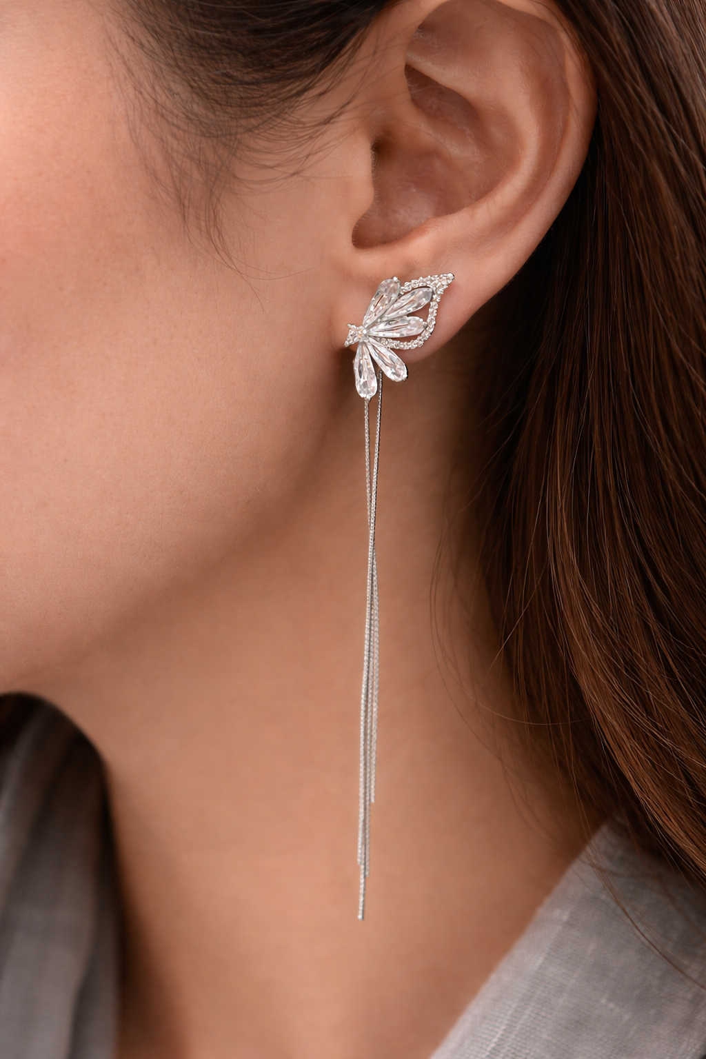 Front & Back Dangler/Stud Earrings-5 Designs