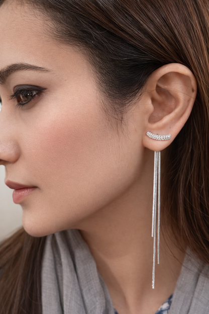 Front & Back Dangler/Stud Earrings-5 Designs