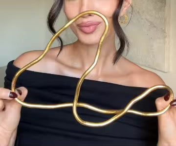 Goddess Shape Shifting Choker-Gold