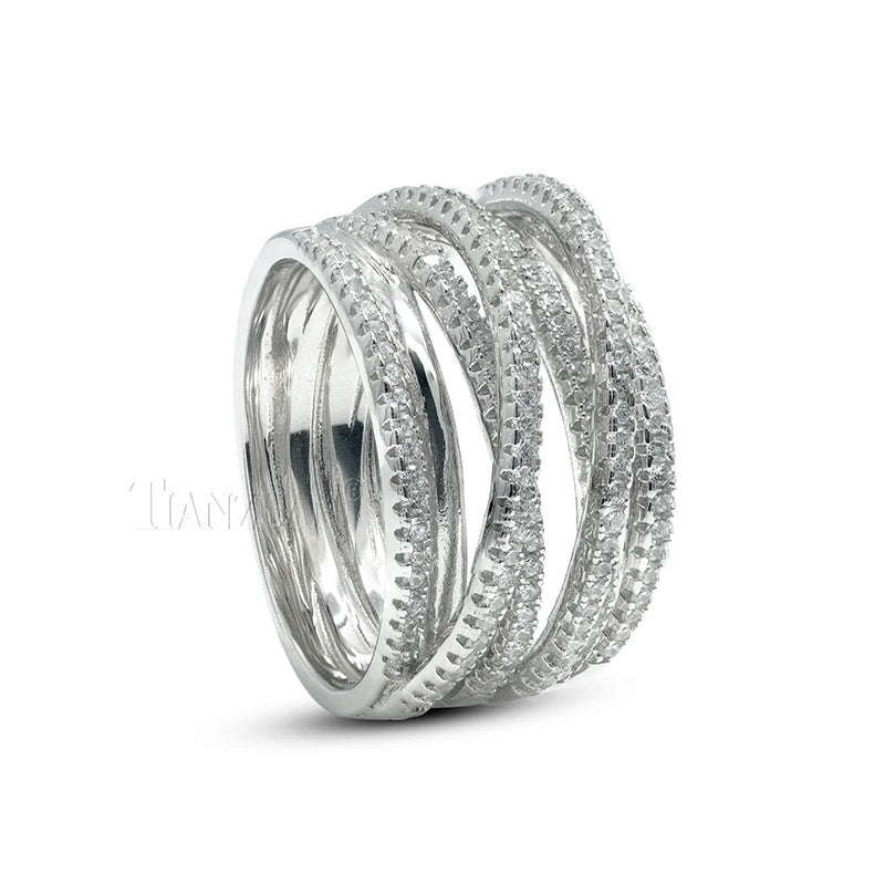 Layered Gazala Ring