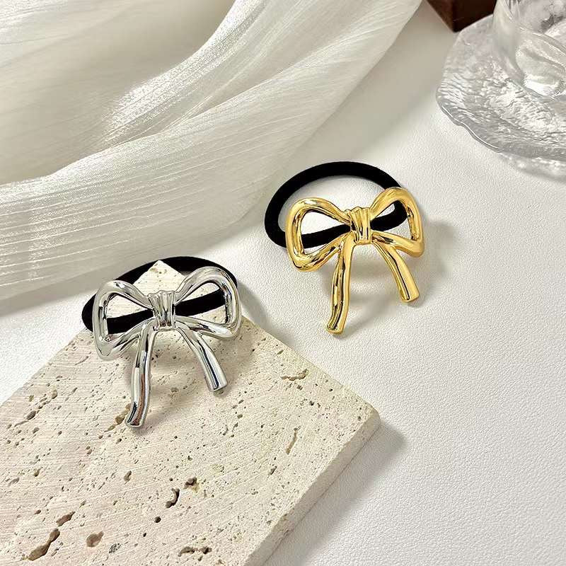 SS Large Gold Hair Ties-2 Styles