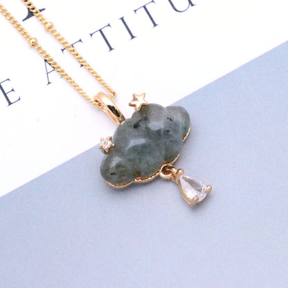 Blush Cloud Necklace-5 Colors