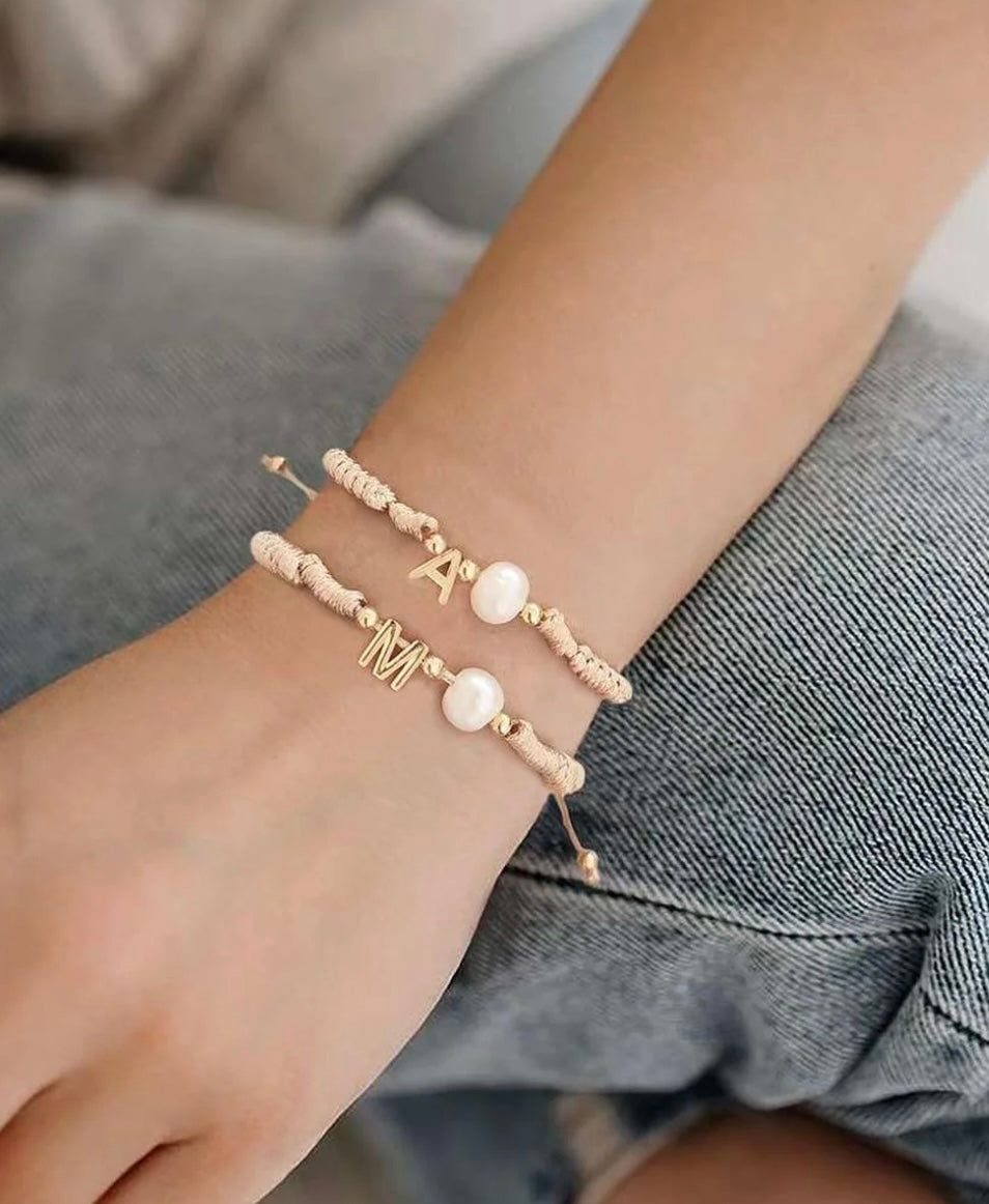 Initial Boho Bracelet