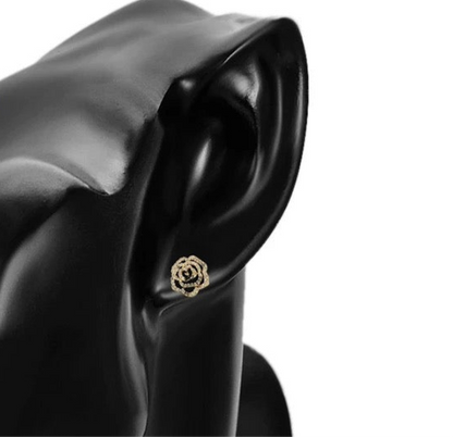 Rose F&B Dangler Earrings