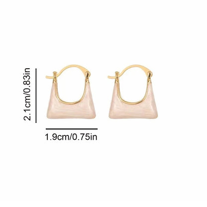 White Enamel Bucket Hoops