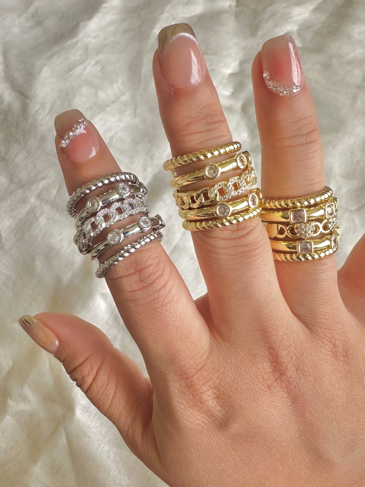 5 Stack Detachable Ring-3 Styles