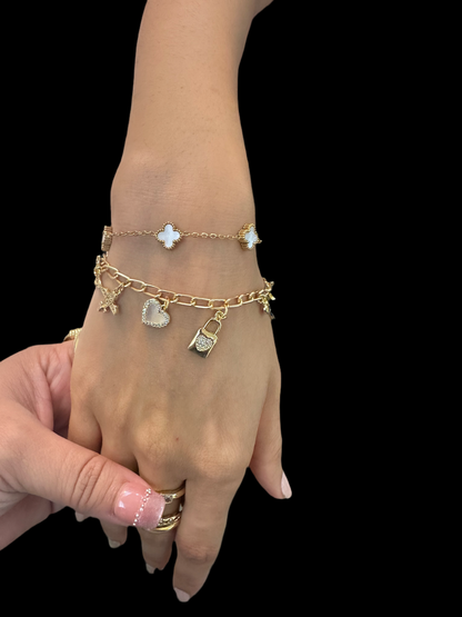 Diamond Charm Bracelet-Customised