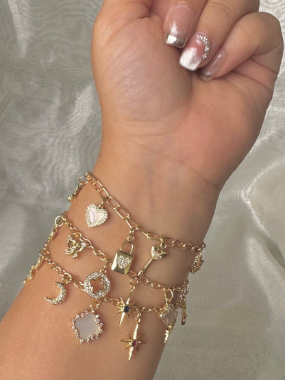 Diamond Charm Bracelet-Customised