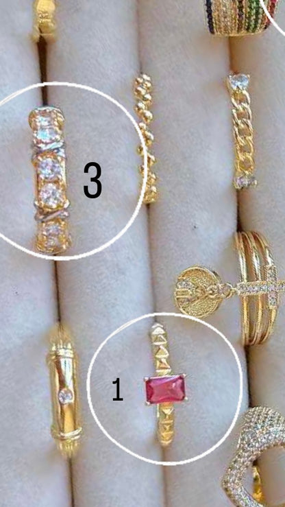 High Quality Dainty Rings-5 Types