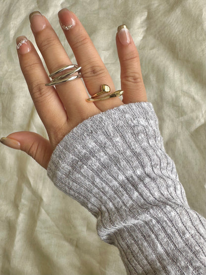 Quirky SS Ring