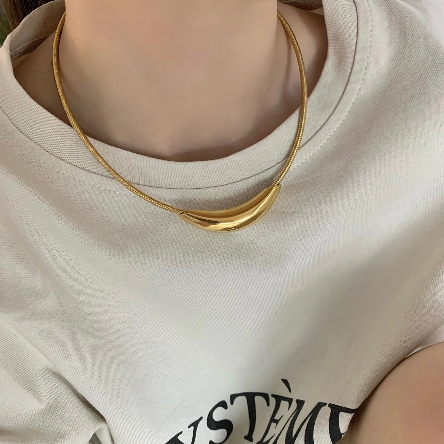 Bold Gold/Silver Choker