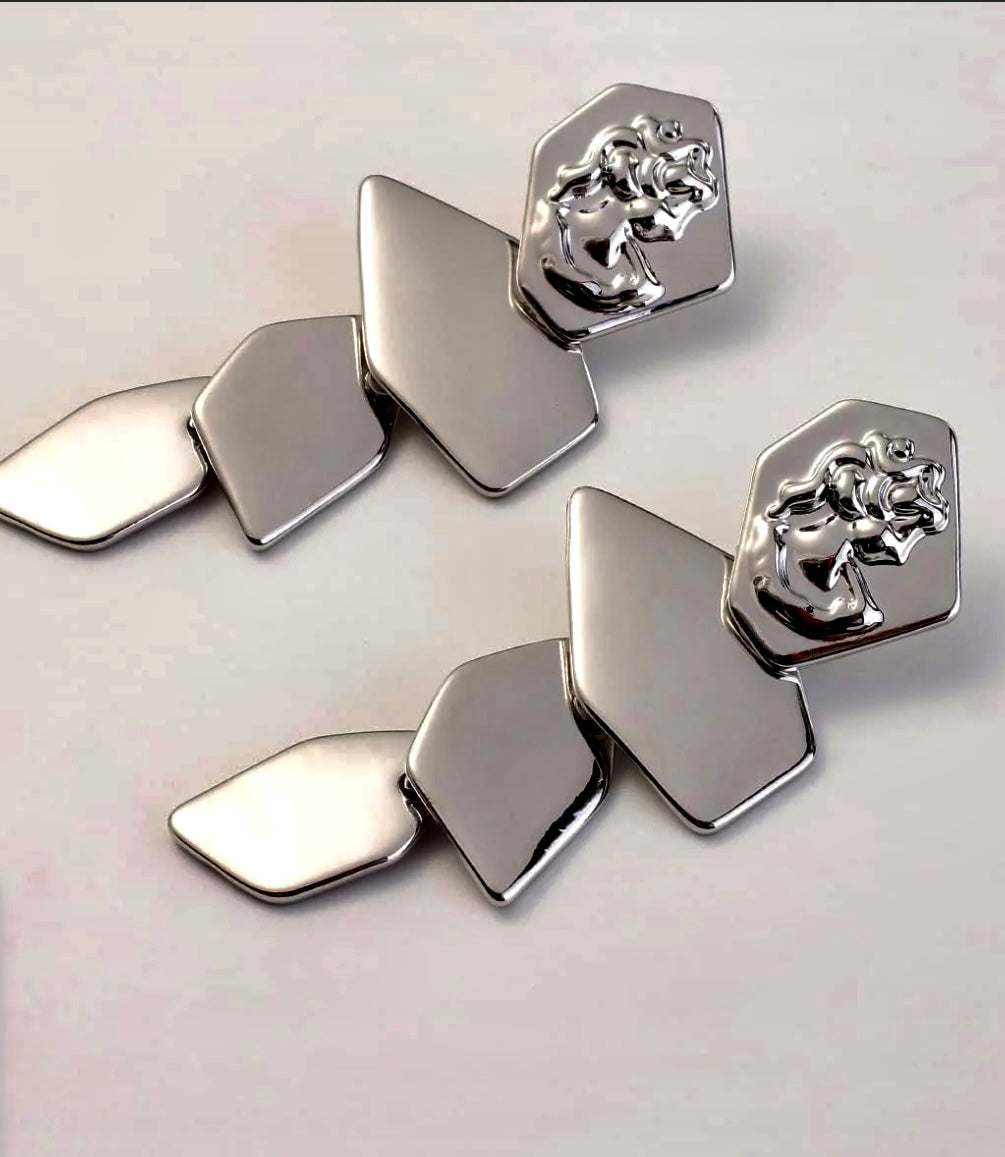Geometric Glam Earrings