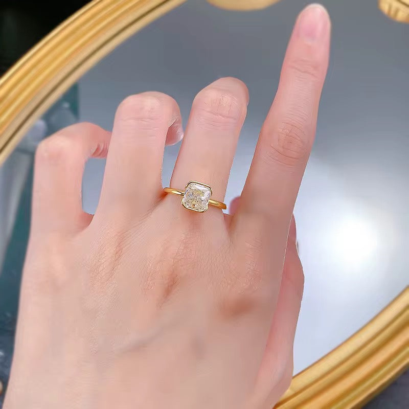Solitaire SS Rings- 2 Styles