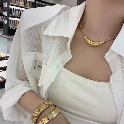 Bold Gold/Silver Choker