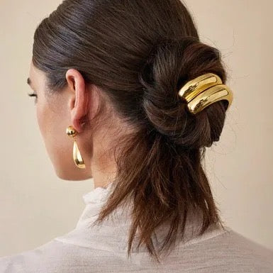 SS Large Gold Hair Ties-2 Styles