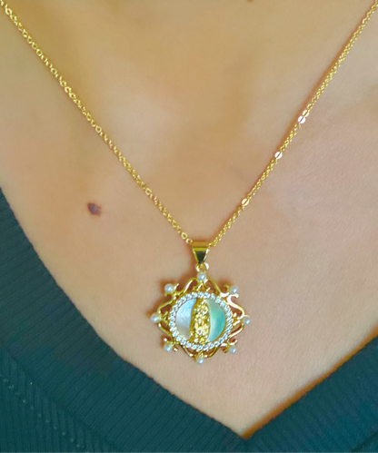 St. Martin Charm Necklaces in Thin Chain-3 Types