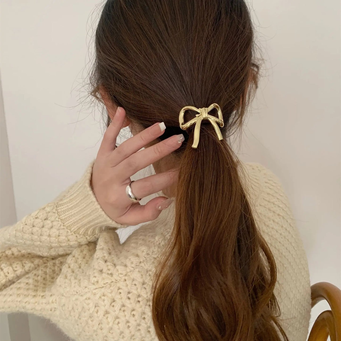 SS Large Gold Hair Ties-2 Styles