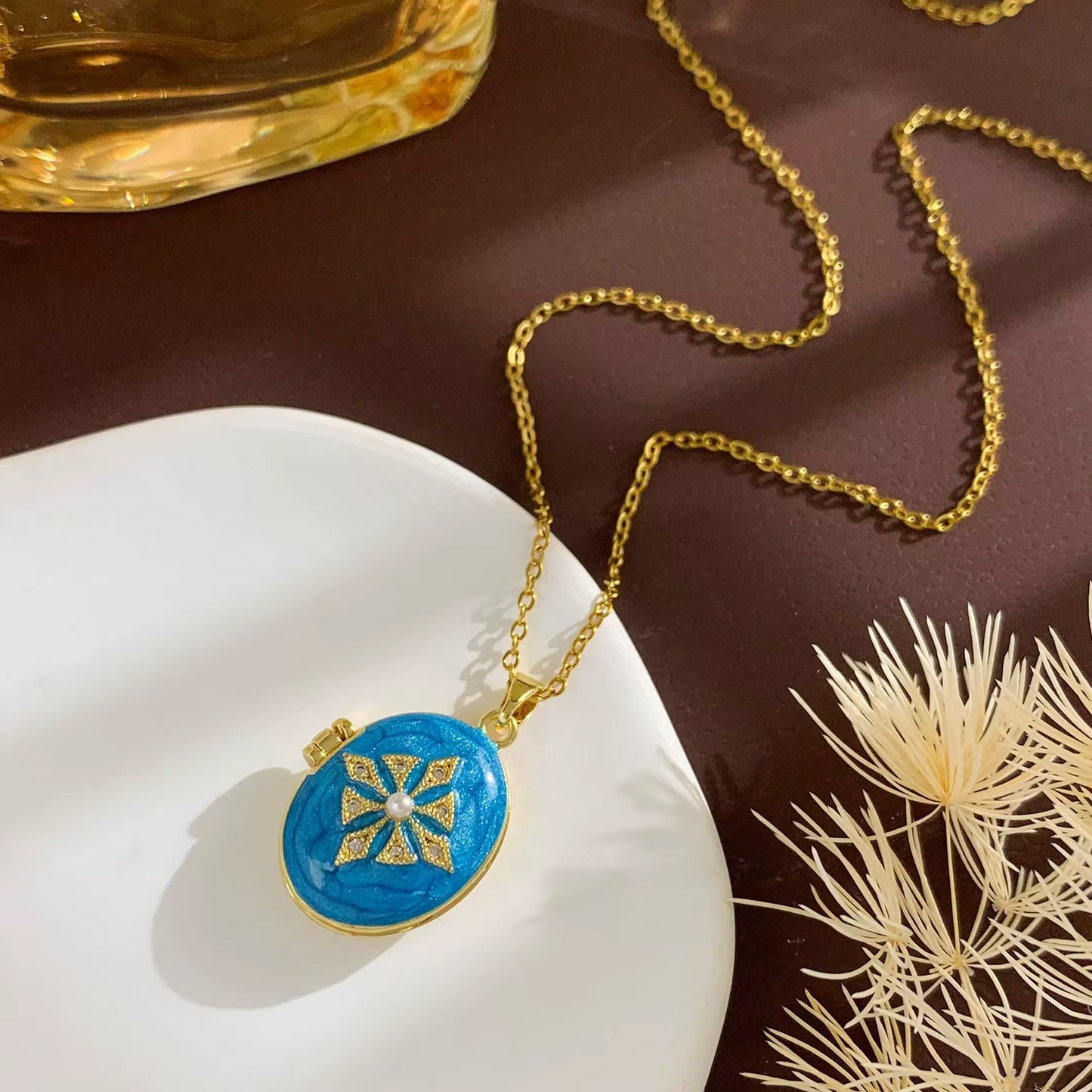 Openable Locket Necklace-3 Designs