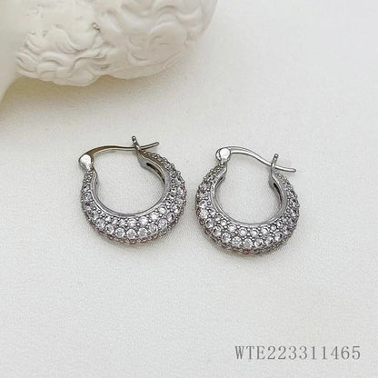 Studded Round Bali Earrings