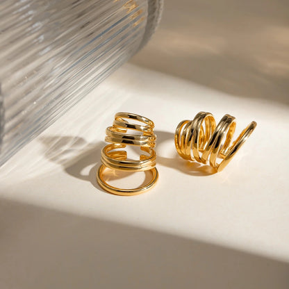 Big Earcuff Earrings-Single Piece
