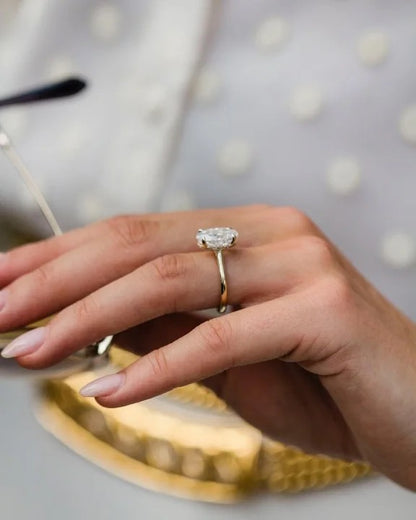 Solitaire SS Ring - Gold