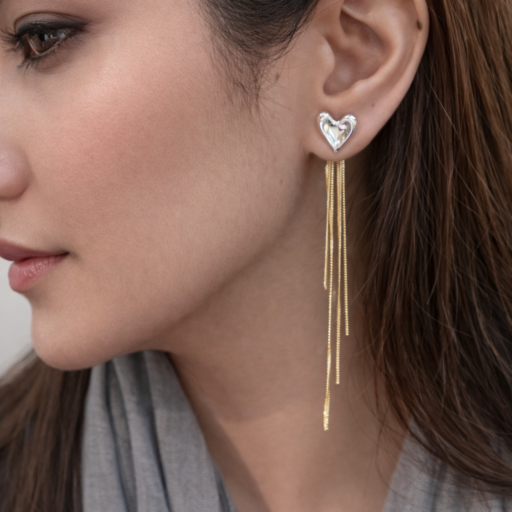 Front & Back Dangler/Stud Earrings-5 Designs