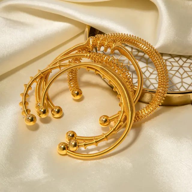 Stainless Steel Kada Bracelets-3 Options