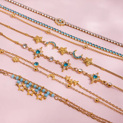 Blue Boho Bracelets-2 Options