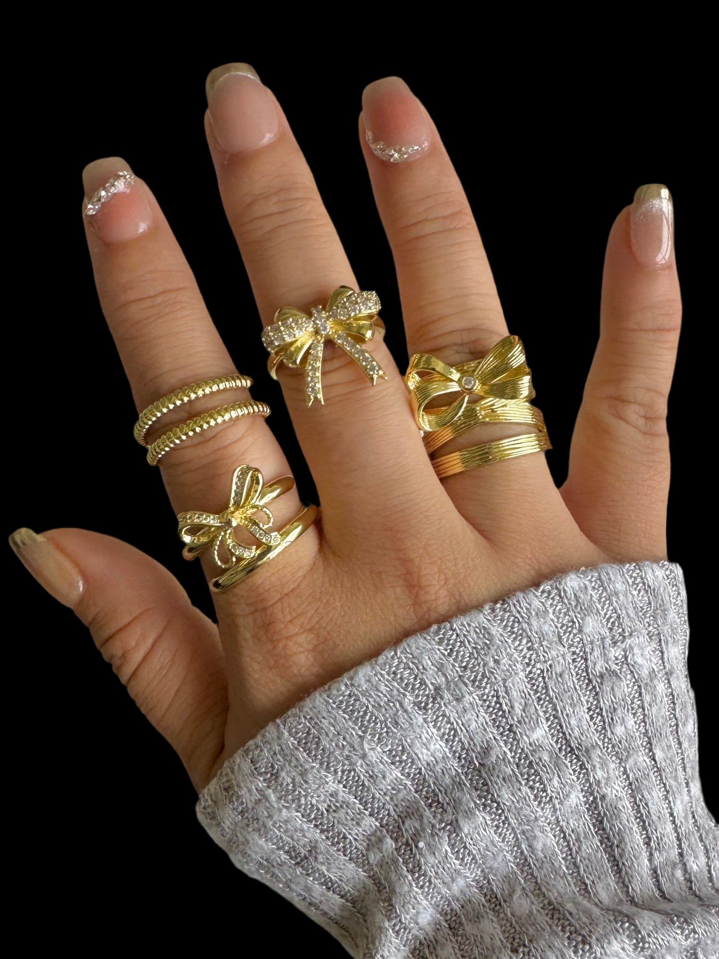 Bow Rings-3 Styles
