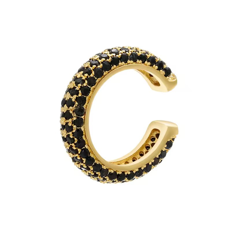 Studded Ring Ear Cuffs-5 Colours