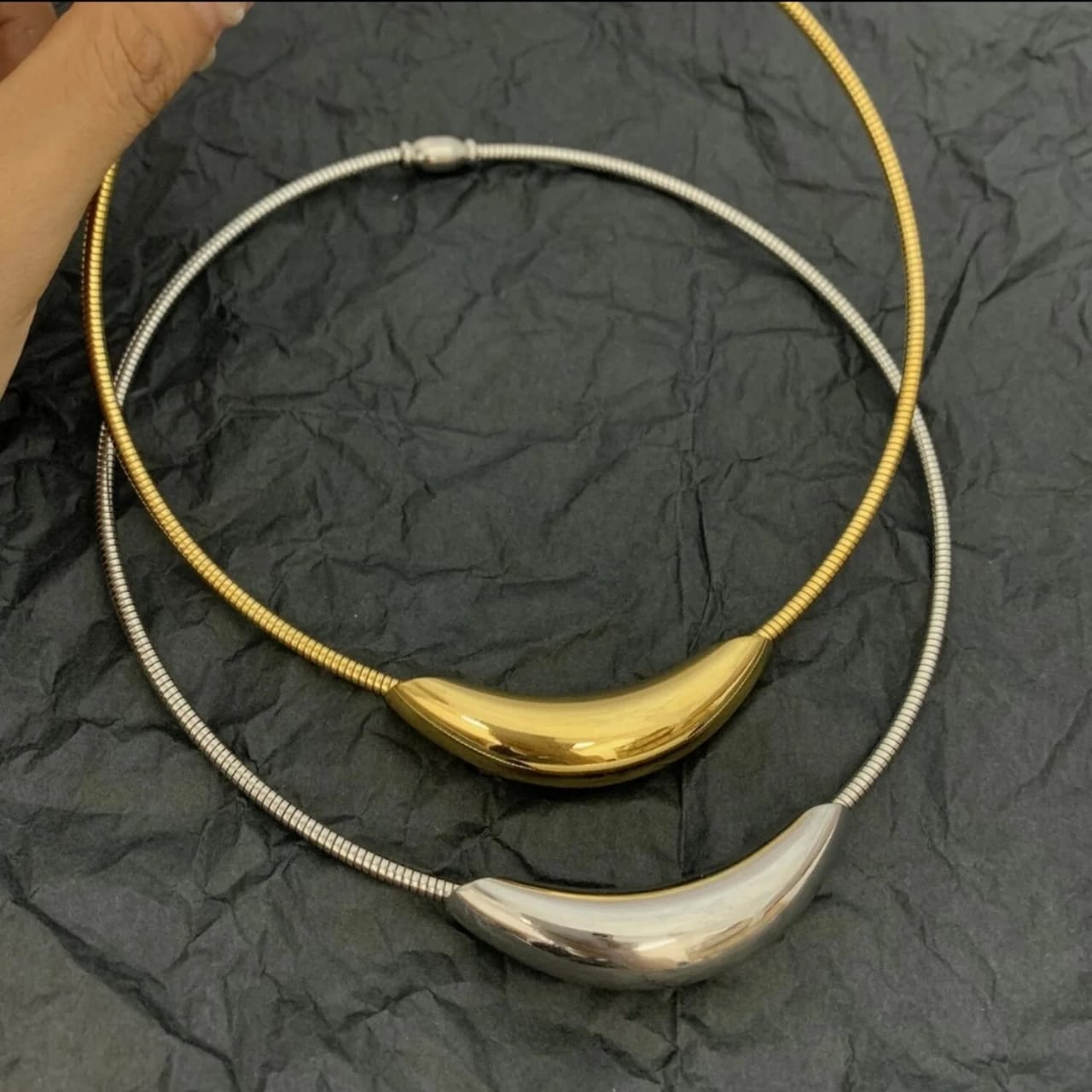 Bold Gold/Silver Choker