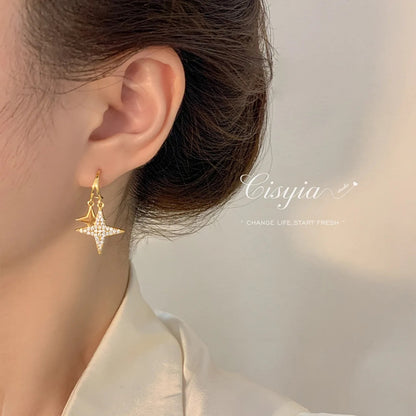 Constellation Star Dangler Earrings