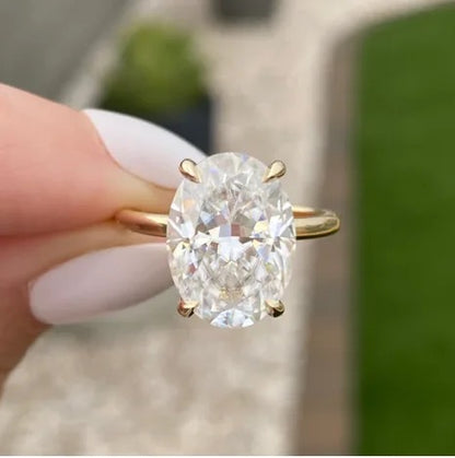 Solitaire SS Ring - Gold
